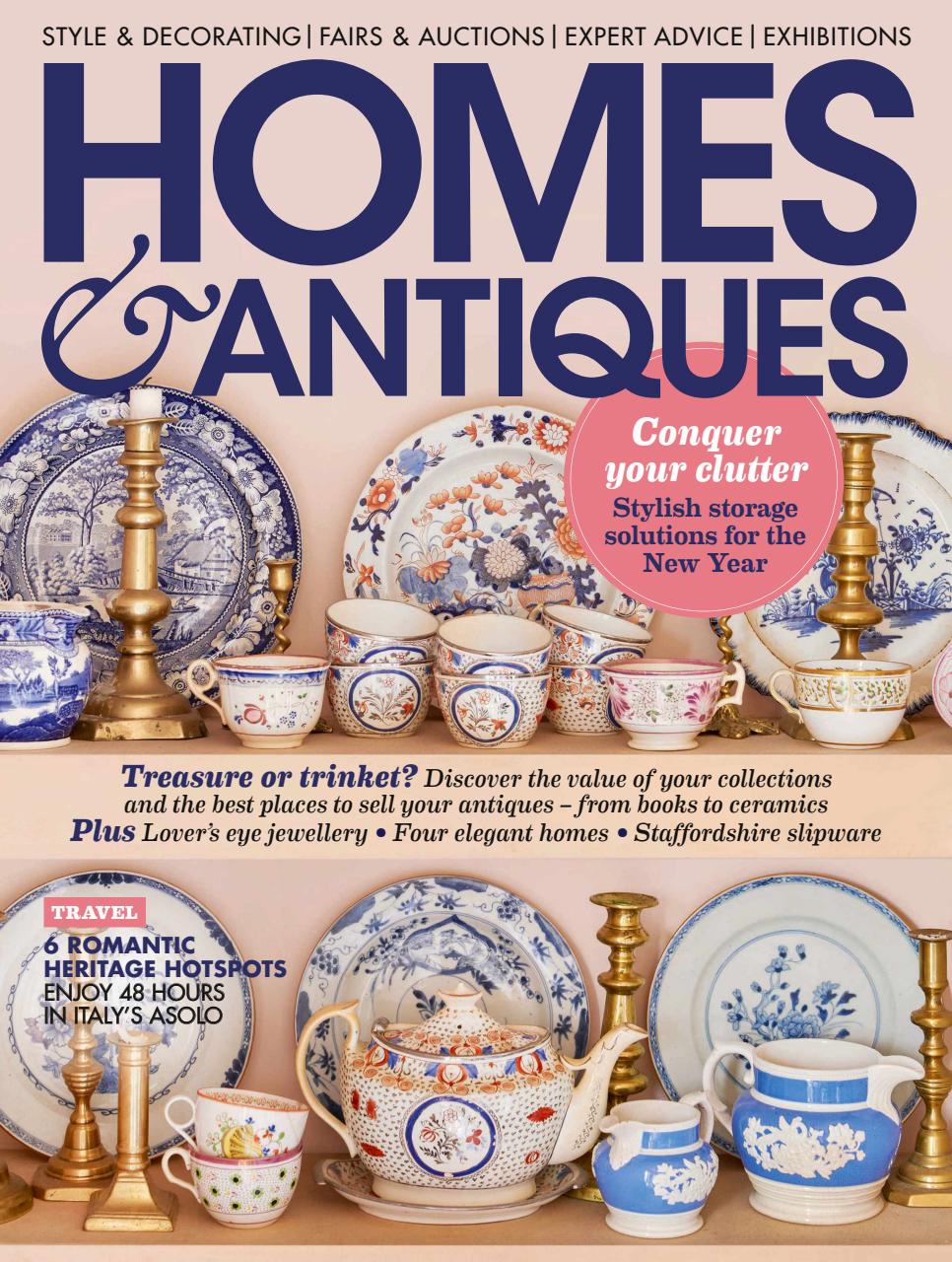 Tạp Chí Homes & Antiques Magazine #February 2025 - Kallos Vietnam