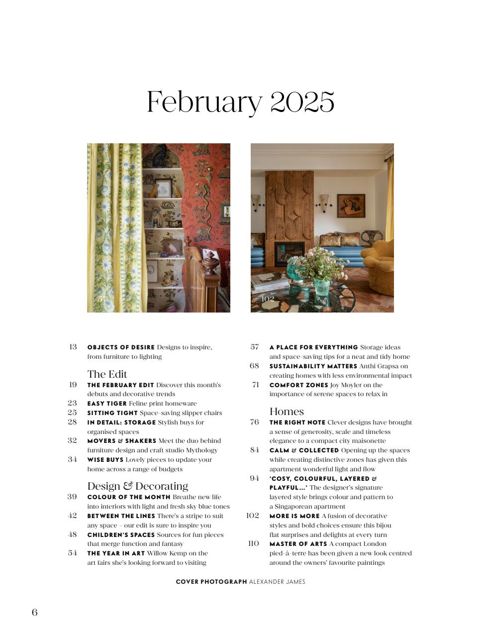 Tạp Chí Homes & Gardens Magazine #February 2025 - Kallos Vietnam