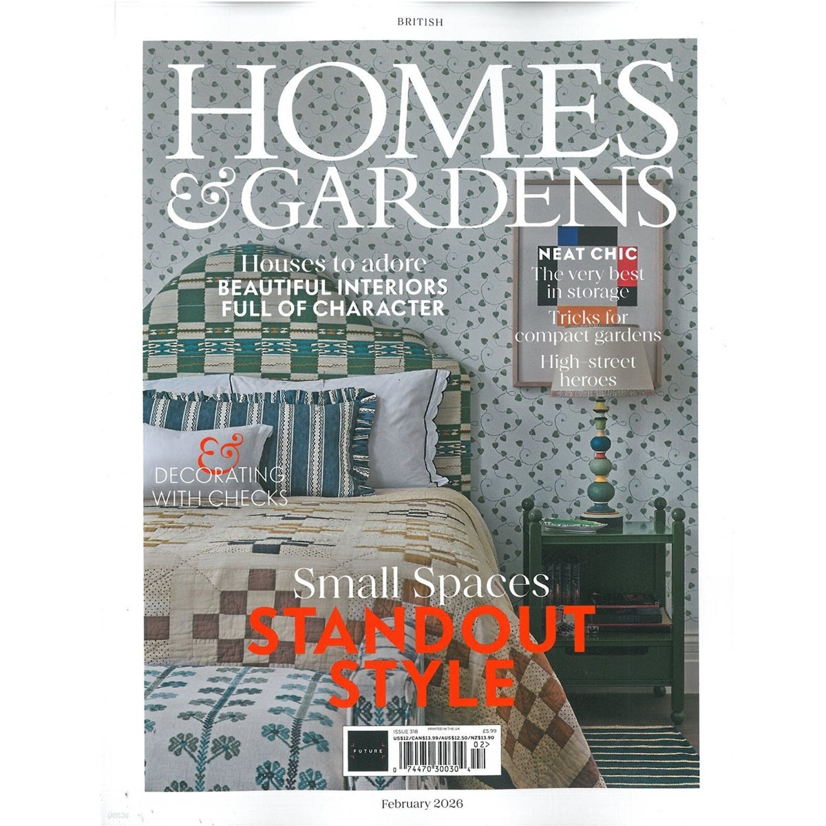 Tạp Chí Homes & Gardens (UK) Magazine #February 2026
