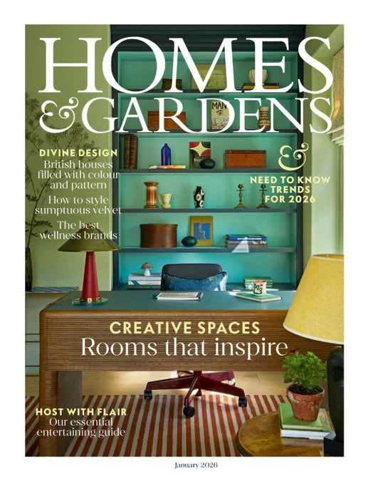 Tạp Chí Homes & Gardens (UK) Magazine #January 2026-Kallos