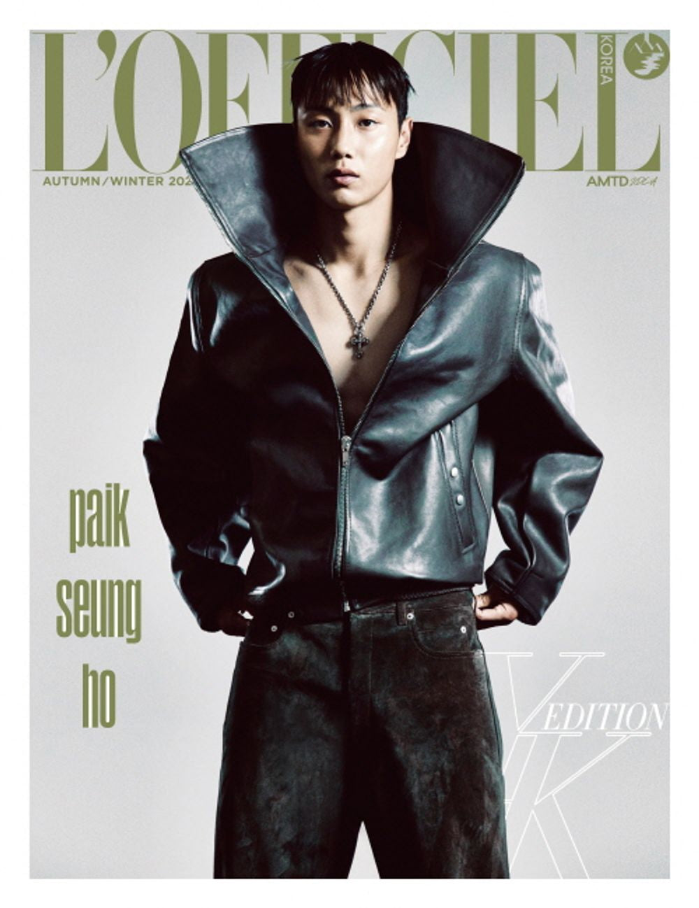 Tạp Chí L'OFFICIEL (Korea) Magazine #Fall / Winter 2025 - Paik Seung-ho