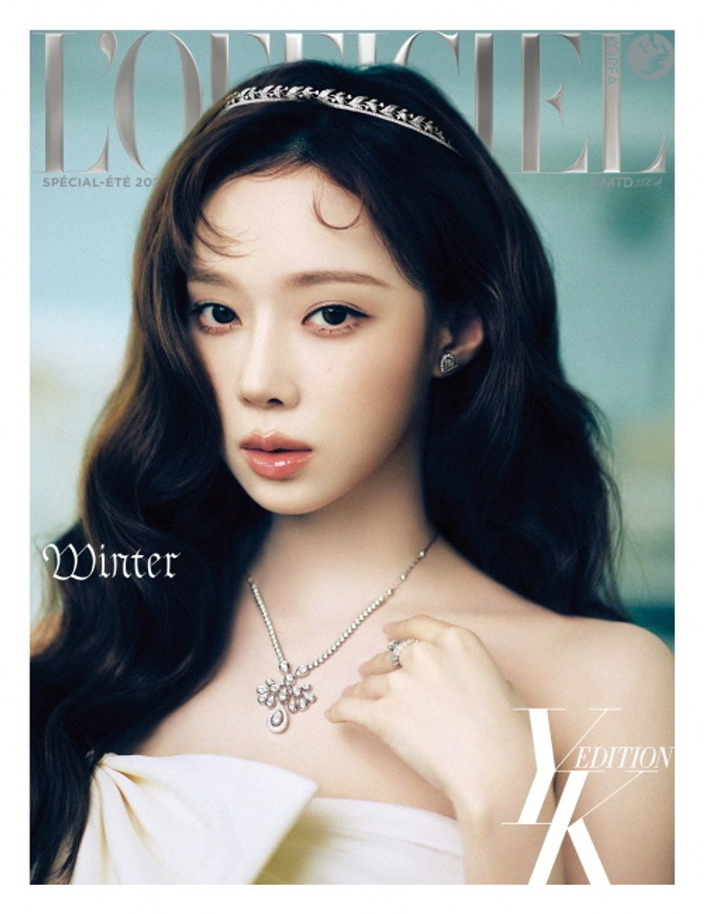 Tạp Chí L'OFFICIEL (Korea) Magazine #Summer 2025 - Aespa-Kallos