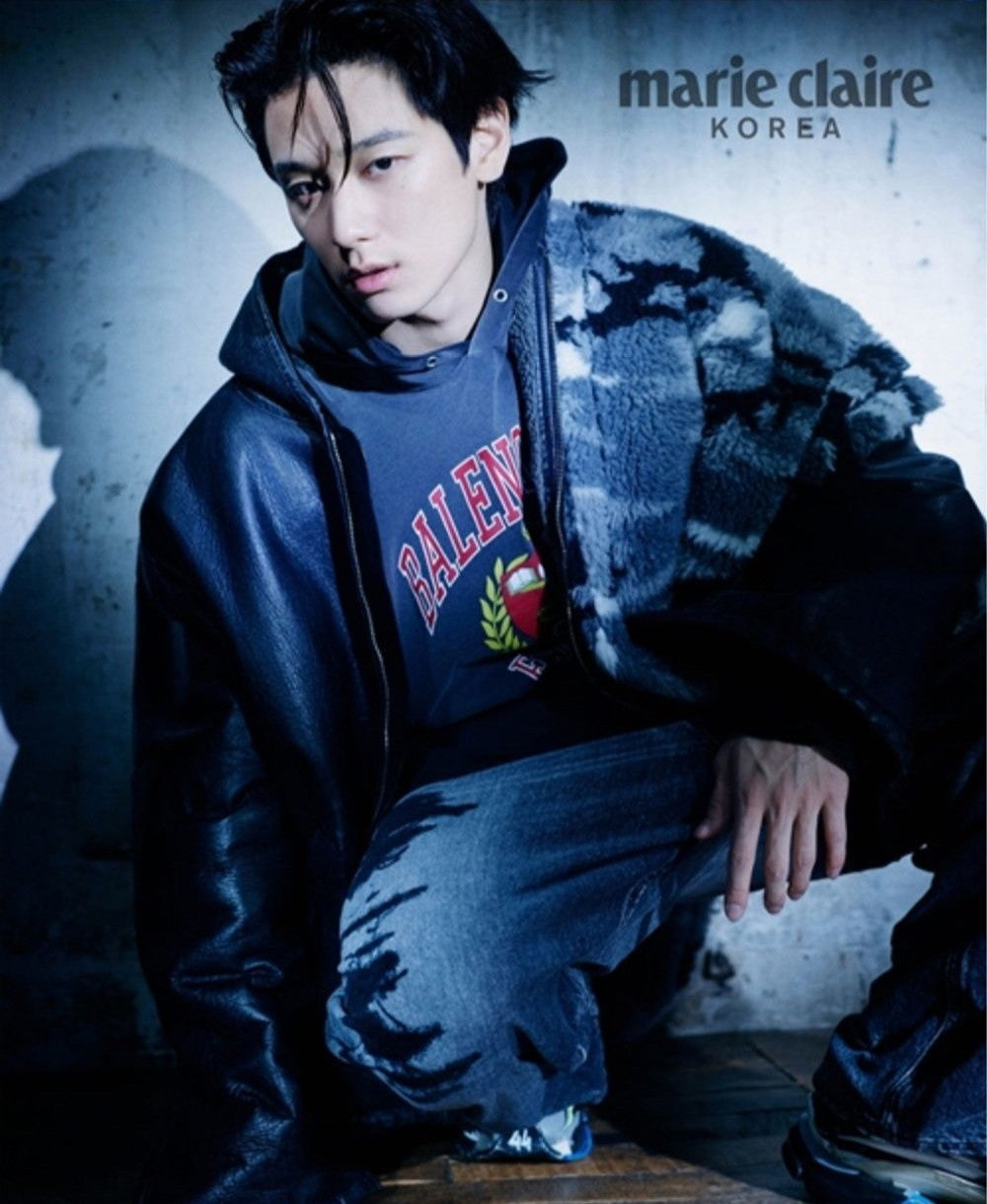 Tạp Chí Marie Claire (Korea) Magazine #July - August 2025 - The Boyz (Juyeon)-Kallos