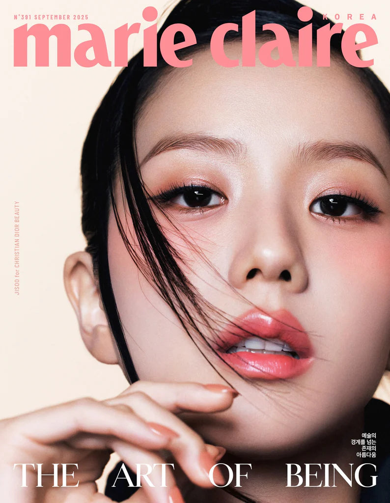 Tạp Chí Marie Claire (Korea) Magazine #September 2025 - Jisoo (BlackPink)-Kallos