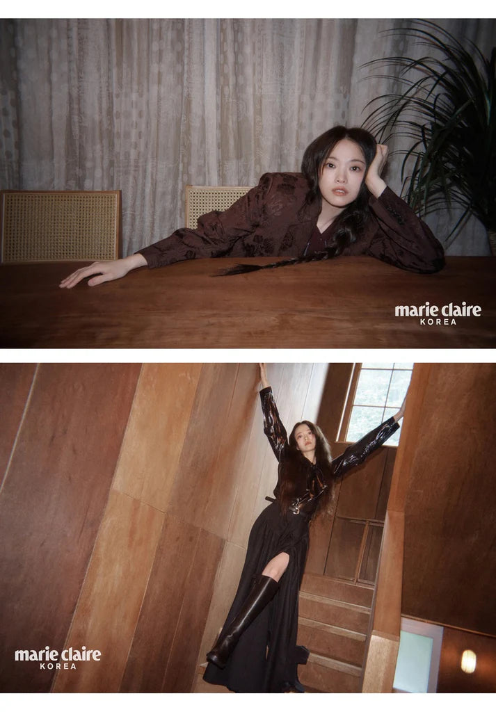 Tạp Chí Marie Claire (Korea) Magazine #September 2025 - Jisoo (BlackPink)-Kallos