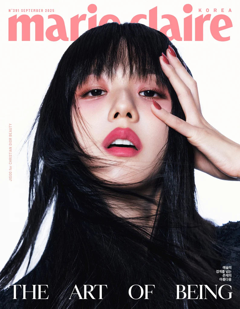 Tạp Chí Marie Claire (Korea) Magazine #September 2025 - Jisoo (BlackPink)-Kallos