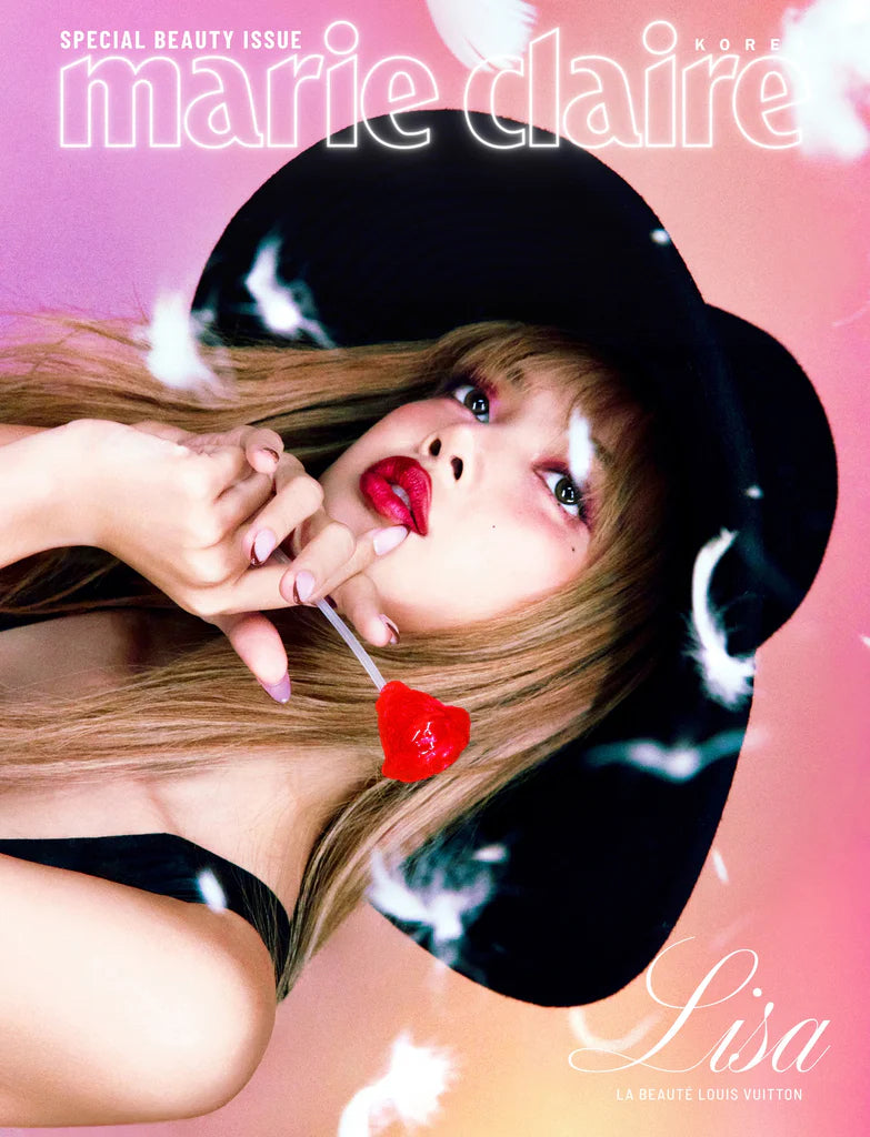 Tạp Chí Marie Claire (Korea) Magazine #Special Beauty - Lisa (BlackPink)-Kallos