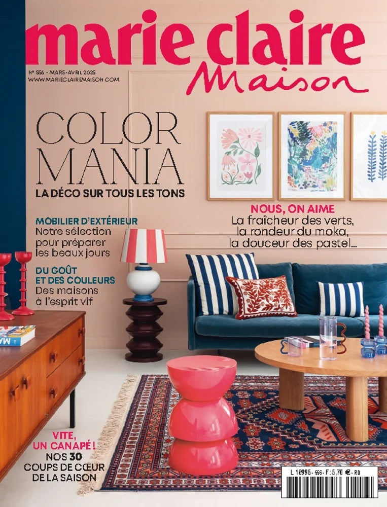 Tạp Chí Marie Claire Maison (France) Magazine #556 - March / April 2025 - Kallos Vietnam
