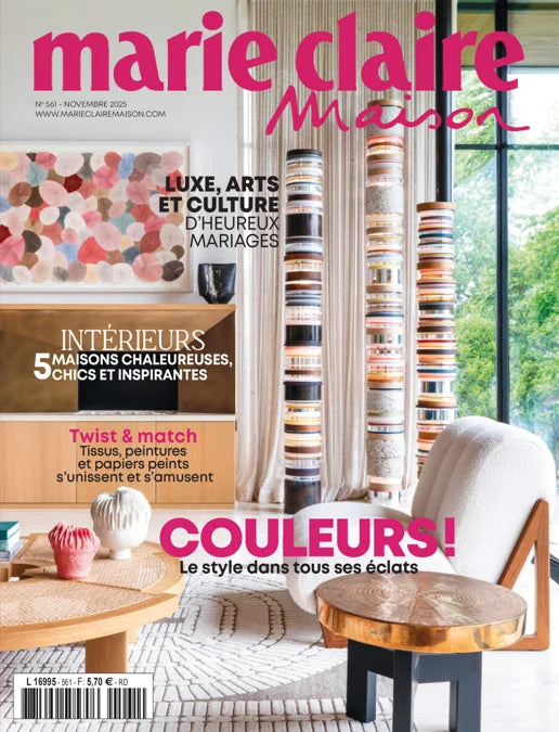 Tạp Chí Marie Claire Maison (France) Magazine #561 - November 2025-Kallos