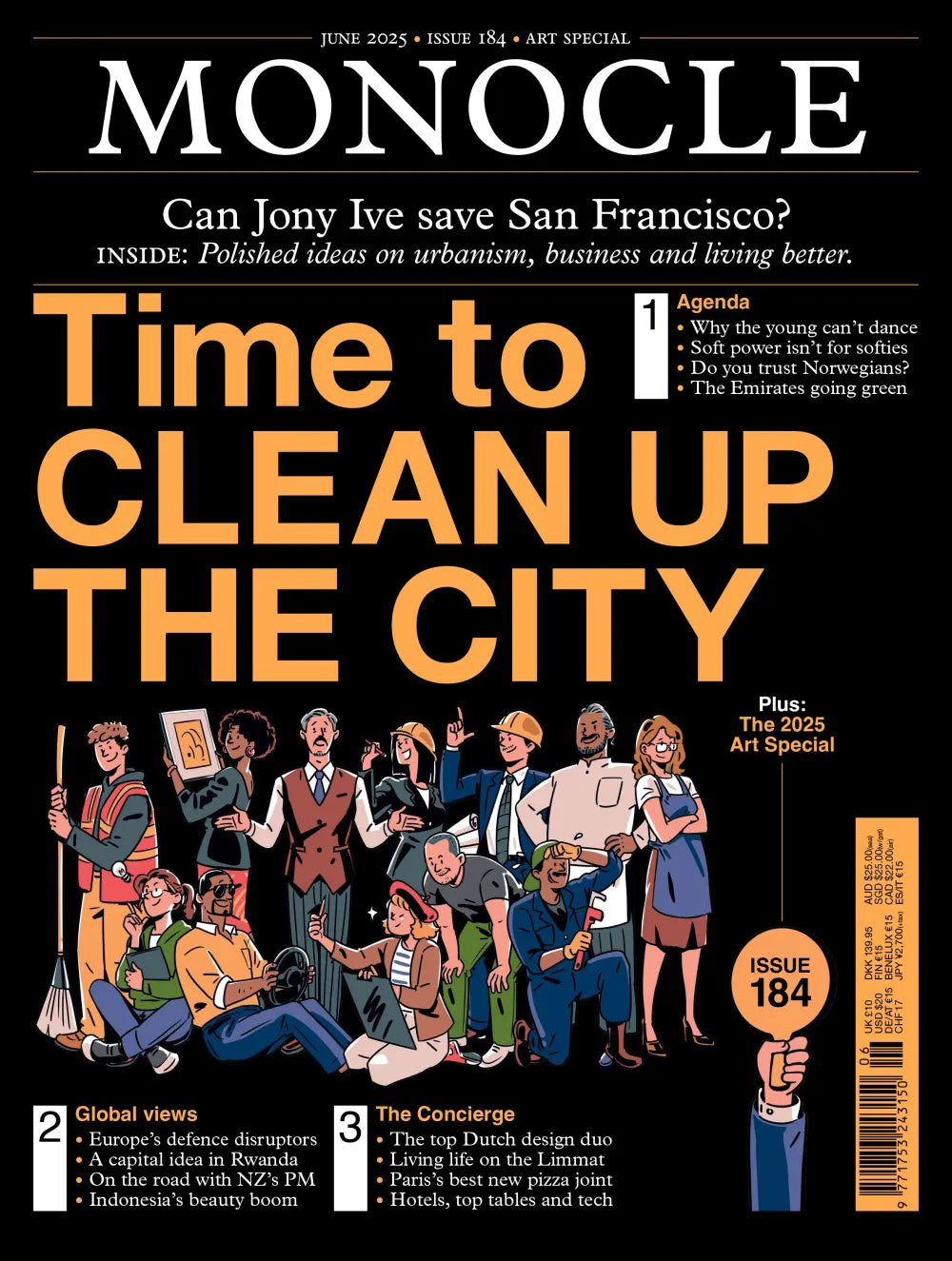 Tạp Chí Monocle Magazine #Issue 184 - June 2025