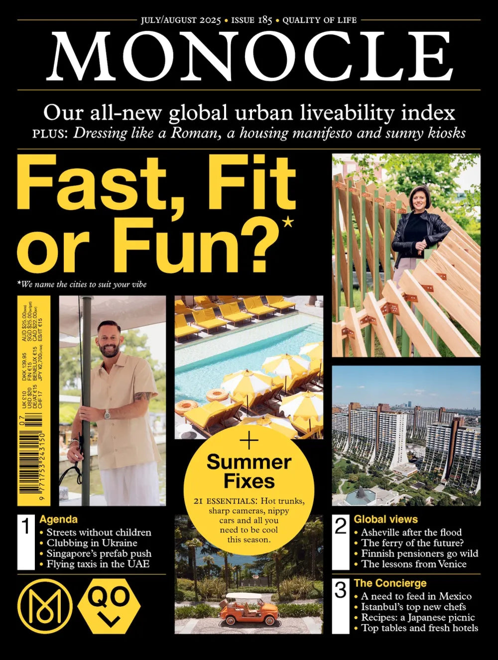 Tạp Chí Monocle Magazine #Issue 185 - July / August 2025