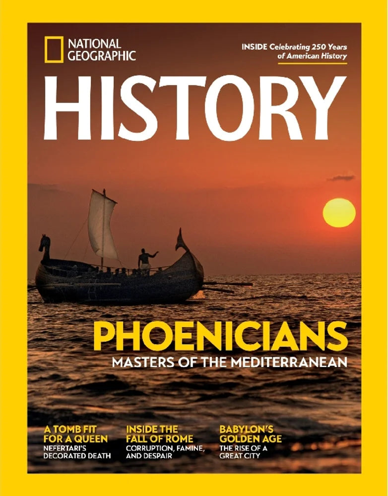 Tạp Chí National Geographic History Magazine #July / August 2025-Kallos