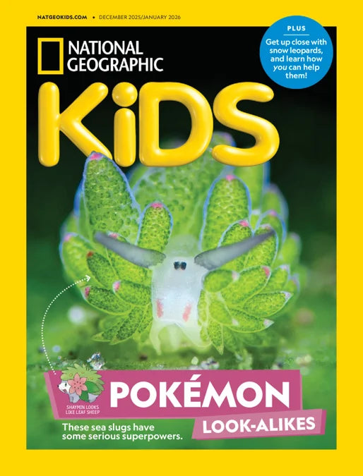 Tạp Chí National Geographic Kids Magazine #December 2025 / January 2026-Kallos
