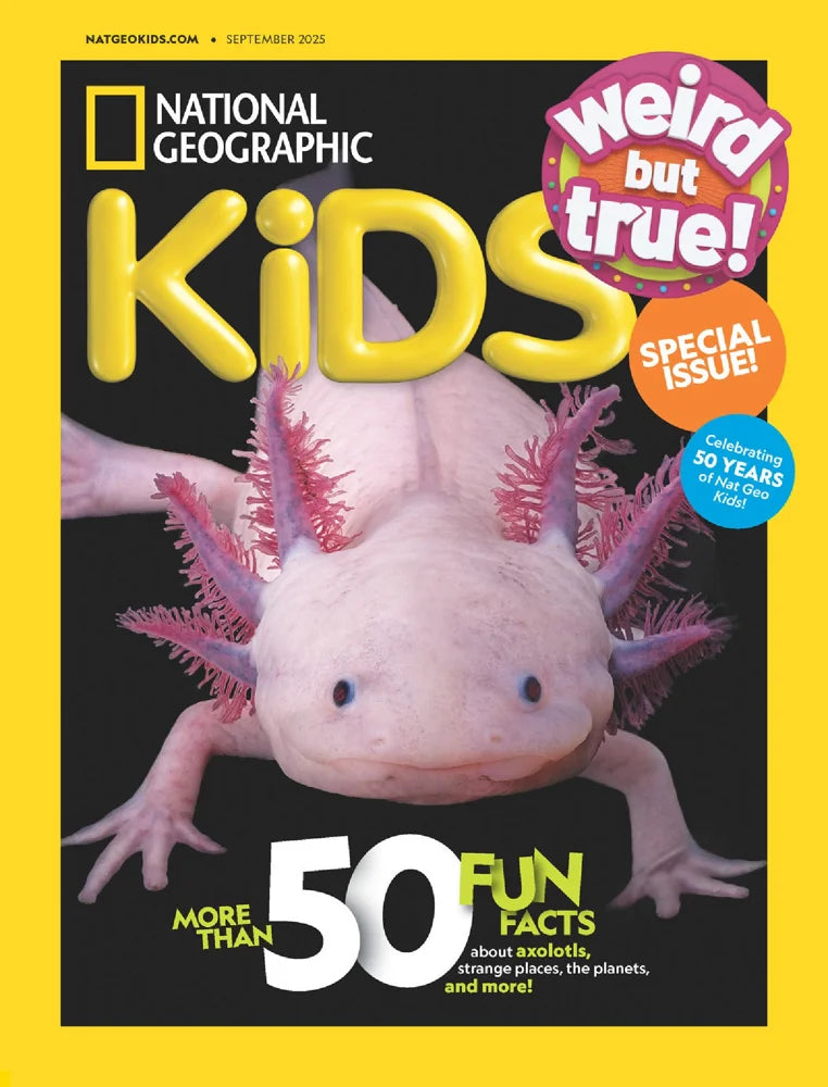 Tạp Chí National Geographic Kids Magazine #September 2025-Kallos