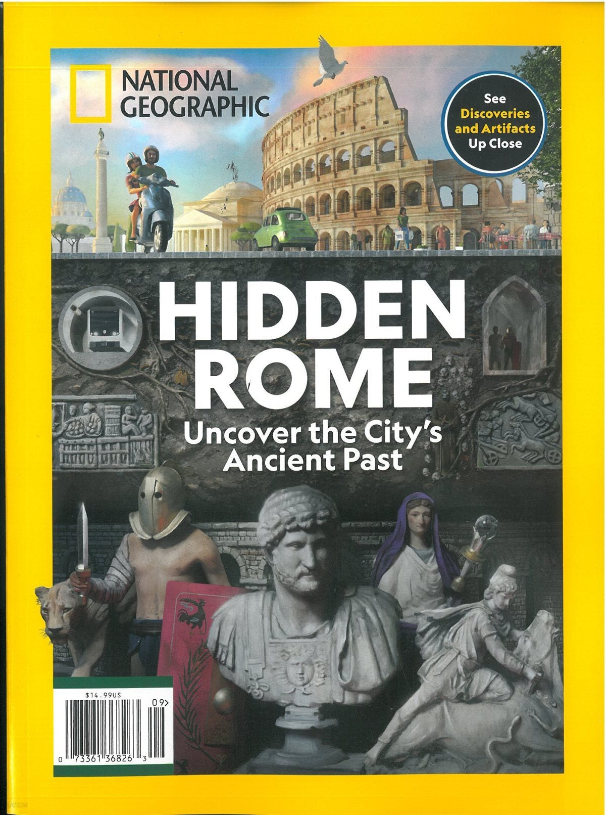 Tạp Chí National Geographic Magazine Special #2026 No 09 - Hidden Rome