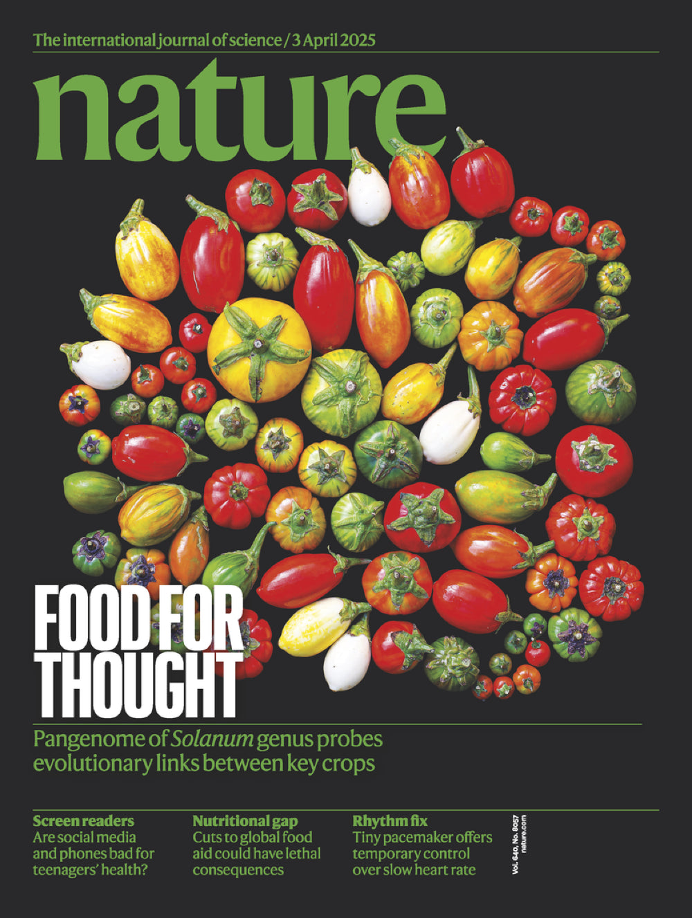 Tạp Chí Nature Magazine #Issue 8057 - April 03, 2025