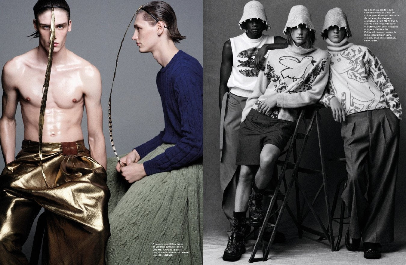 Tạp Chí Numéro HOMME (France) Magazine #No.49 in 2025-Kallos