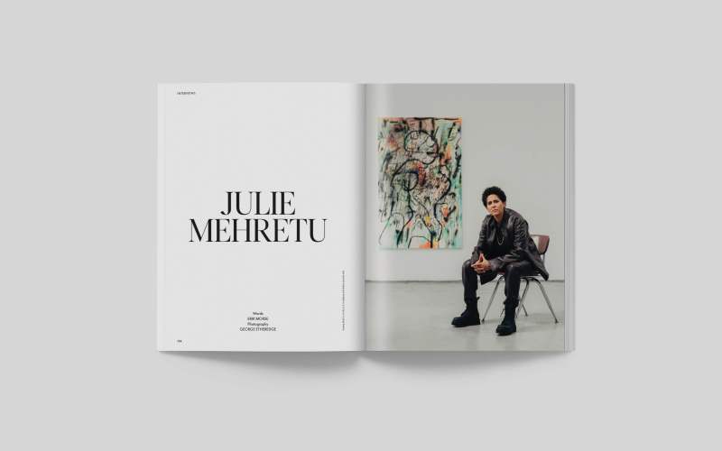 Tạp Chí Plus Magazine #Issue 8 (Julie Mehretu cover) - Kallos Vietnam