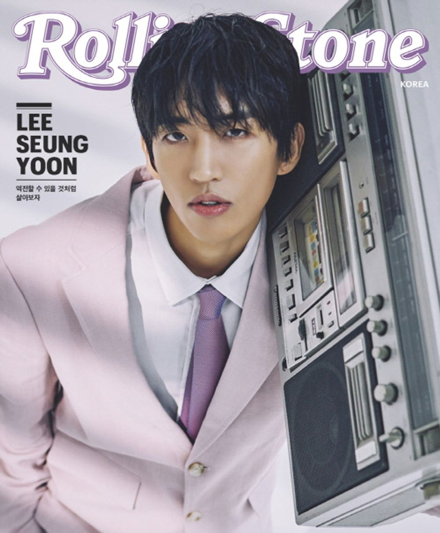 Tạp Chí Rolling Stone (Korea) Magazine #12 Lee Seungyoon - Kallos Vietnam