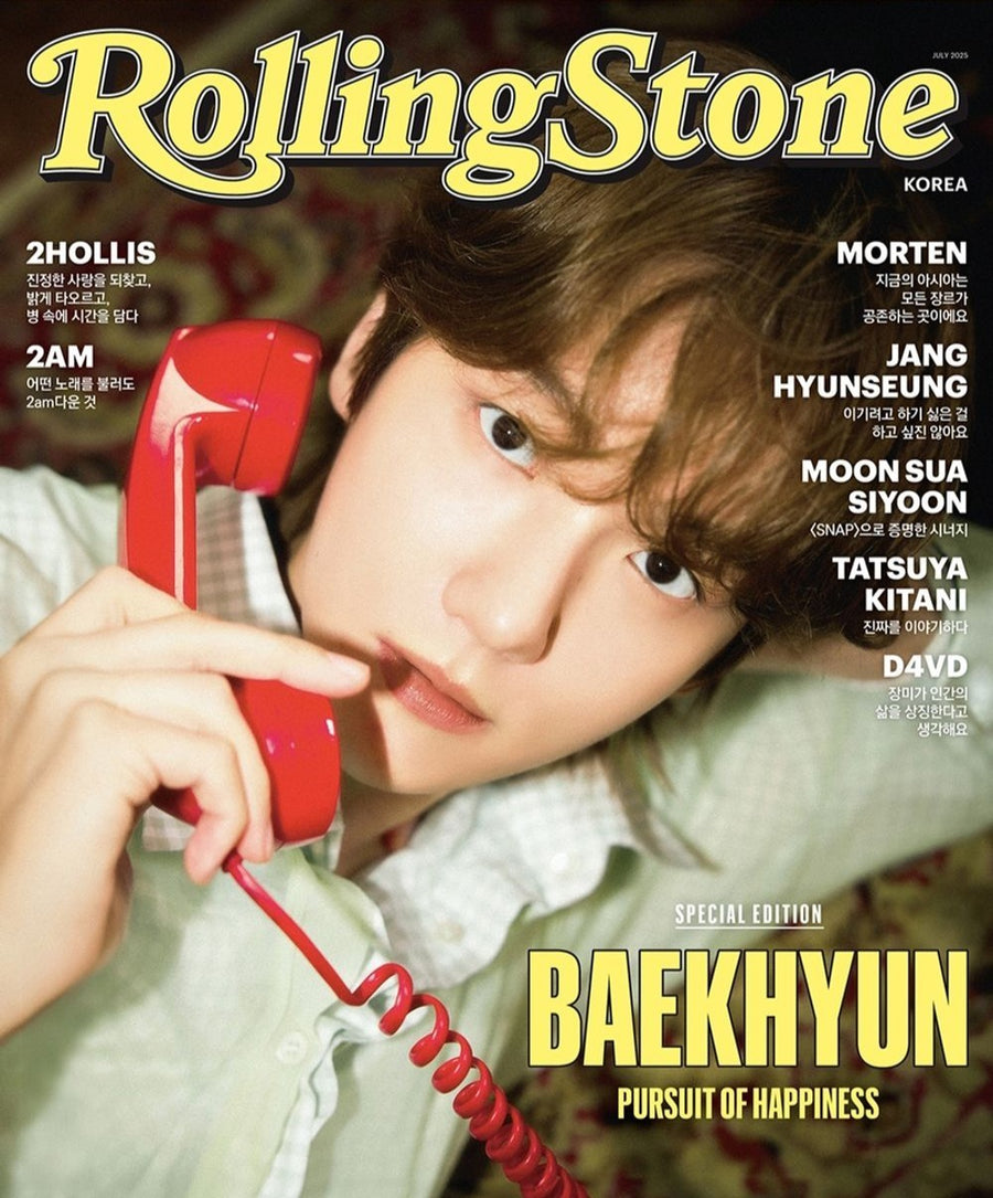 Tạp Chí Rolling Stone (Korea) Magazine #Vol.3 - Baek Hyun-Kallos