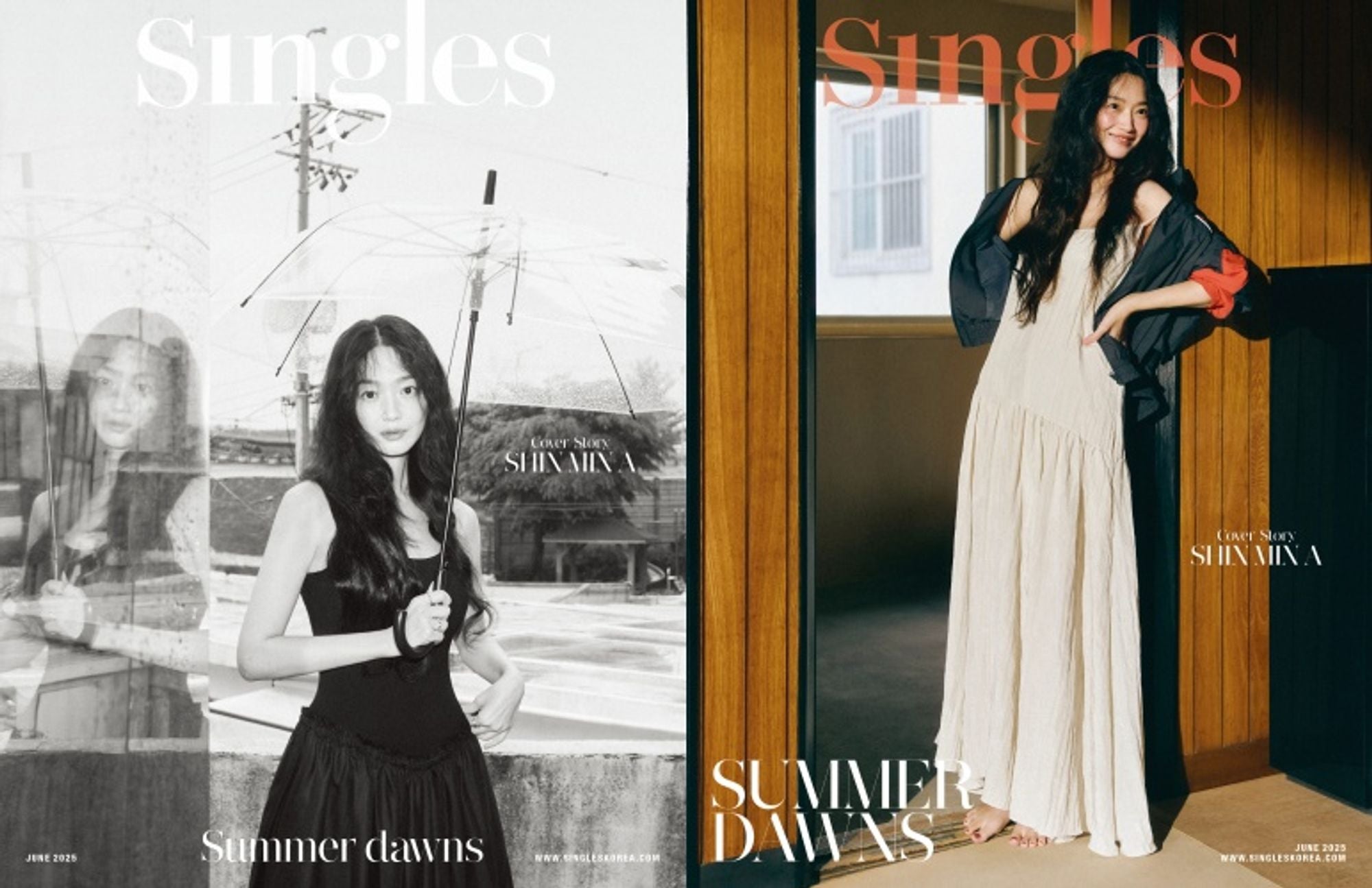 Tạp Chí Singles (Korea) Magazine #June 2025 - Shin Min-a-Kallos