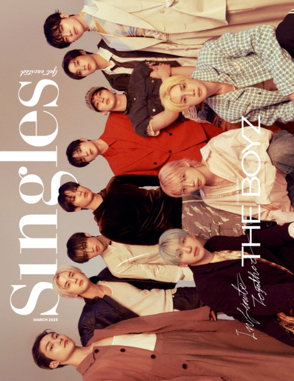 Tạp Chí Singles (Korea) Magazine #March 2025 - Kallos Vietnam