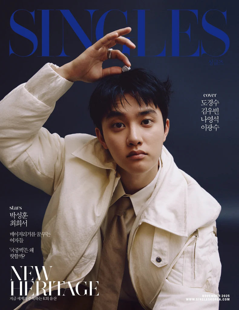 Tạp Chí Singles (Korea) Magazine #November 2025-Kallos