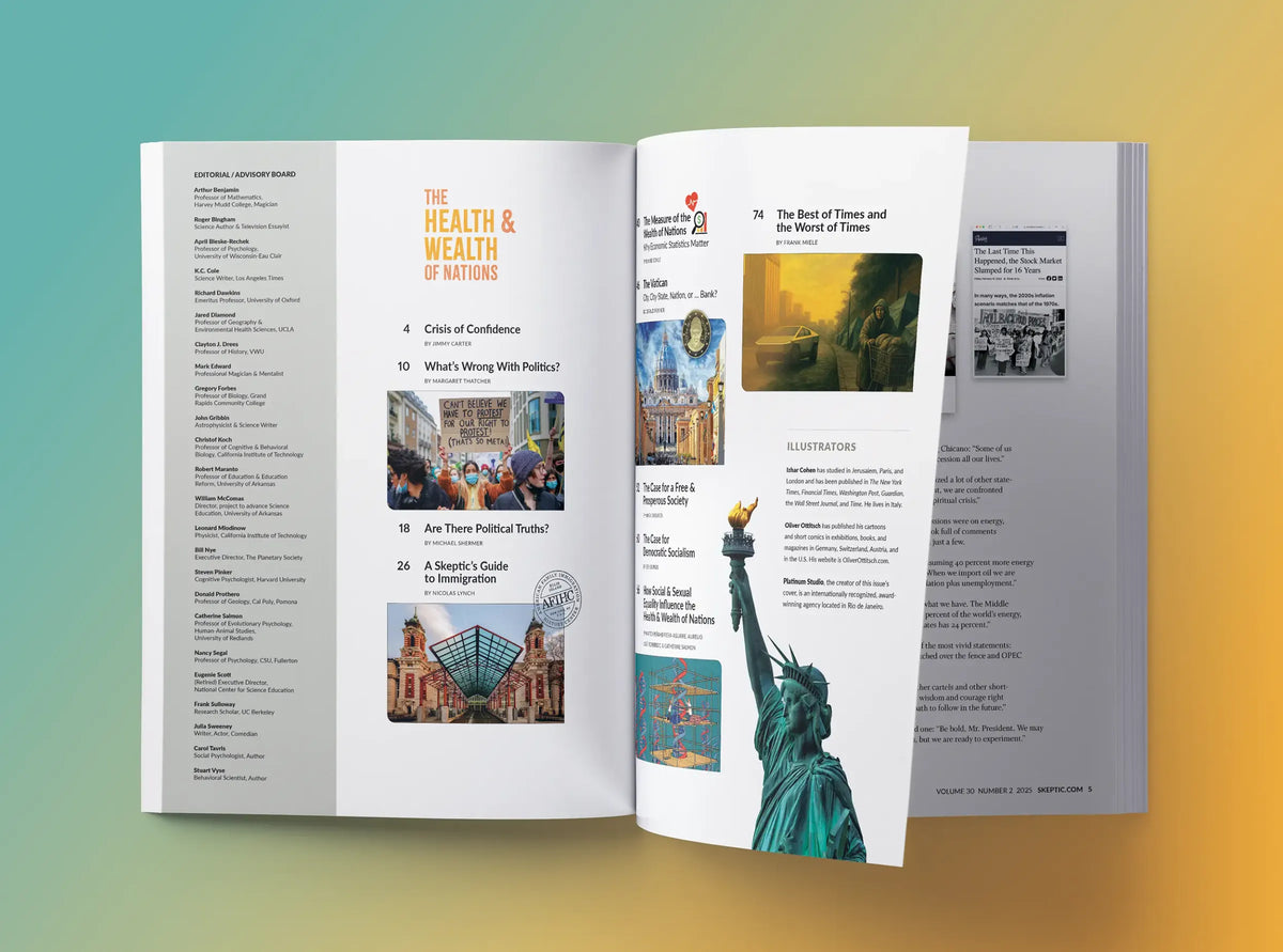 Tạp Chí Skeptic (USA) Magazine #Summer 2025