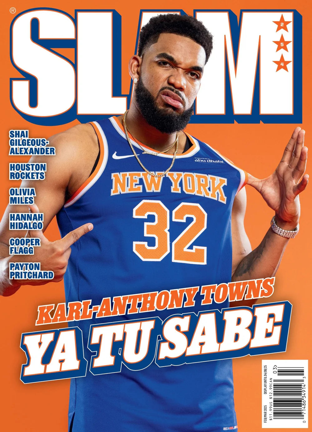 Tạp Chí SLAM Magazine #254 Karl-Anthony Towns