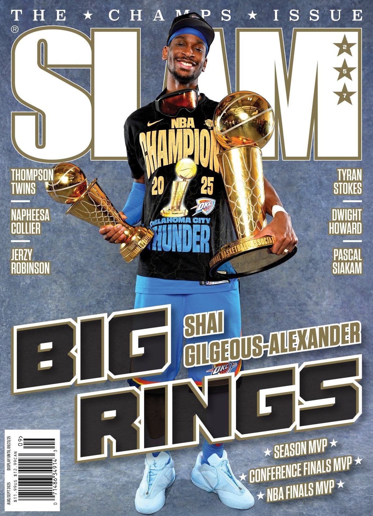 Tạp Chí SLAM Magazine #August / September 2025 - Shai Gilgeous-Alexander