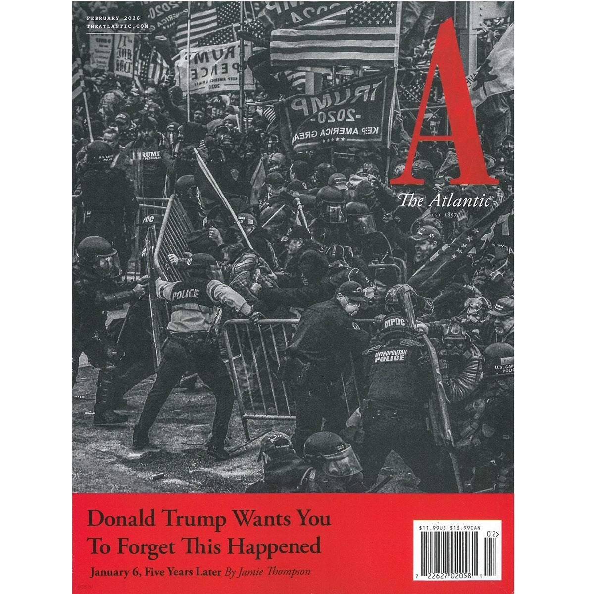 Tạp Chí The Atlantic Monthly (USA) Magazine #February 2026