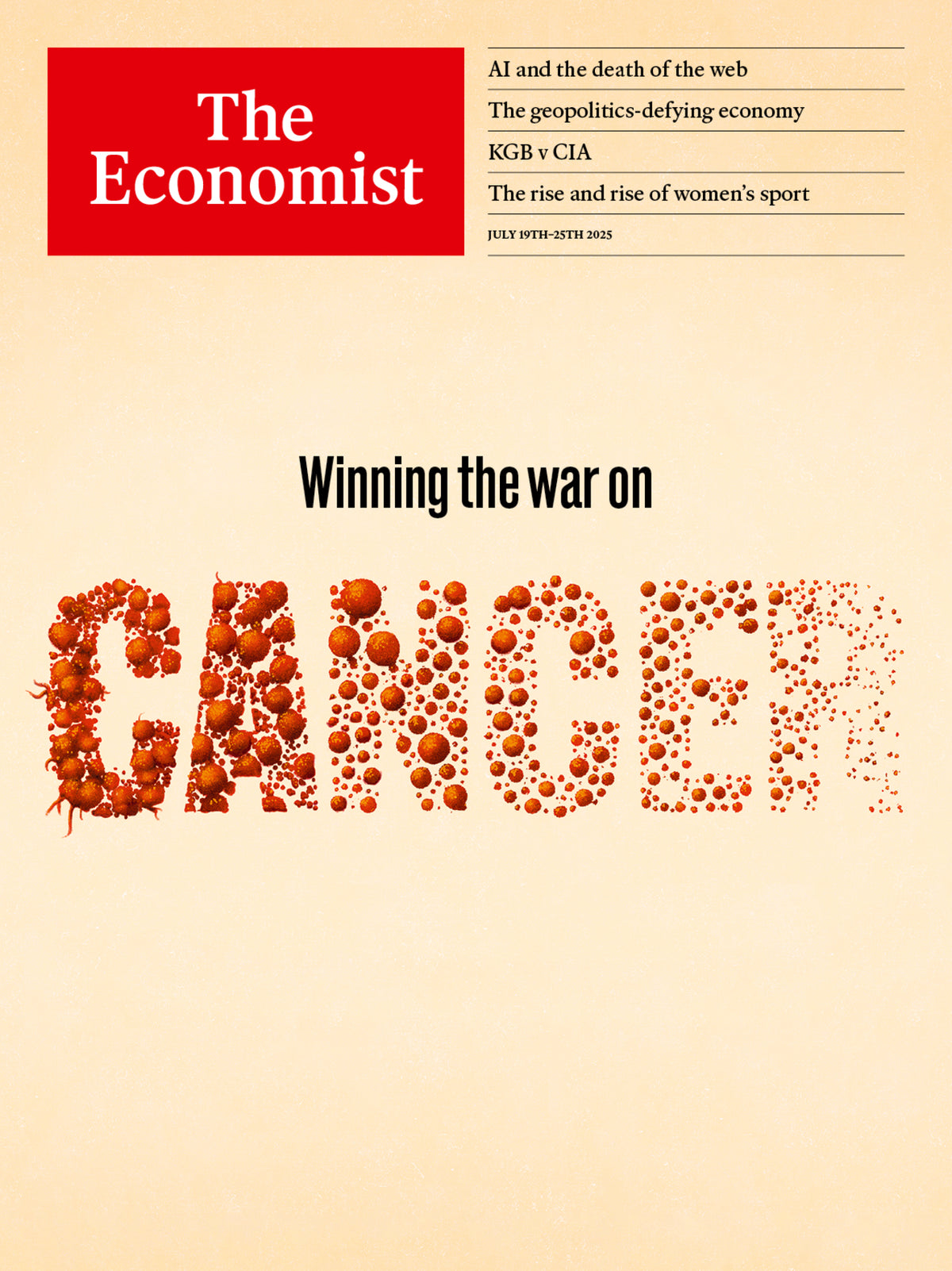 Tạp Chí The Economist (Weekly) Magazine #July 19, 2025