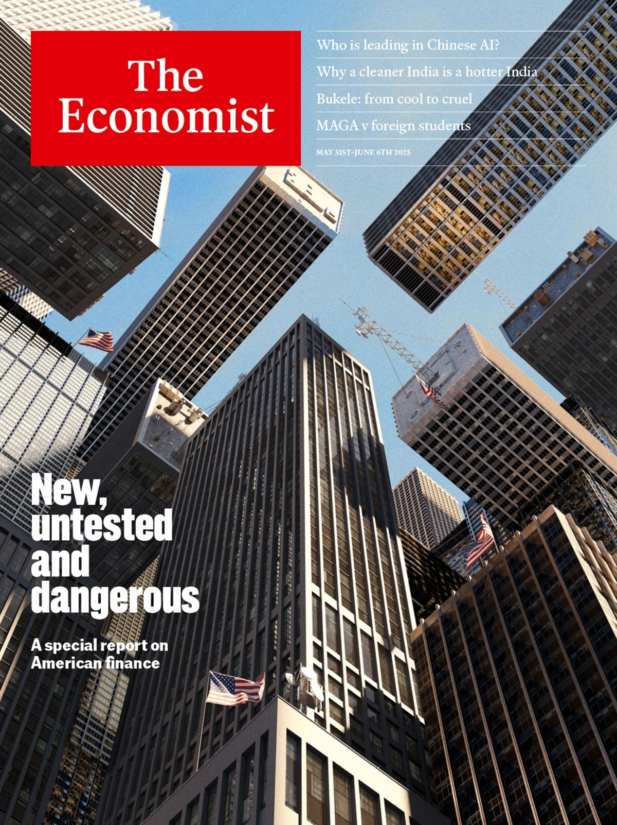 Tạp Chí The Economist (Weekly) Magazine #May 31, 2025