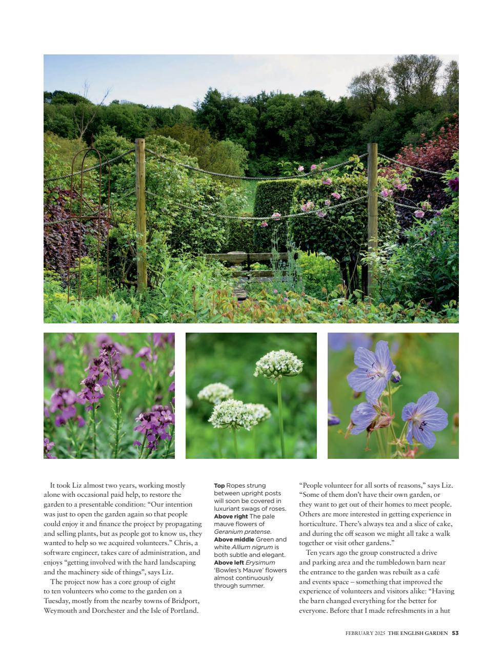 Tạp Chí The English Garden Magazine #February 2025 - Kallos Vietnam