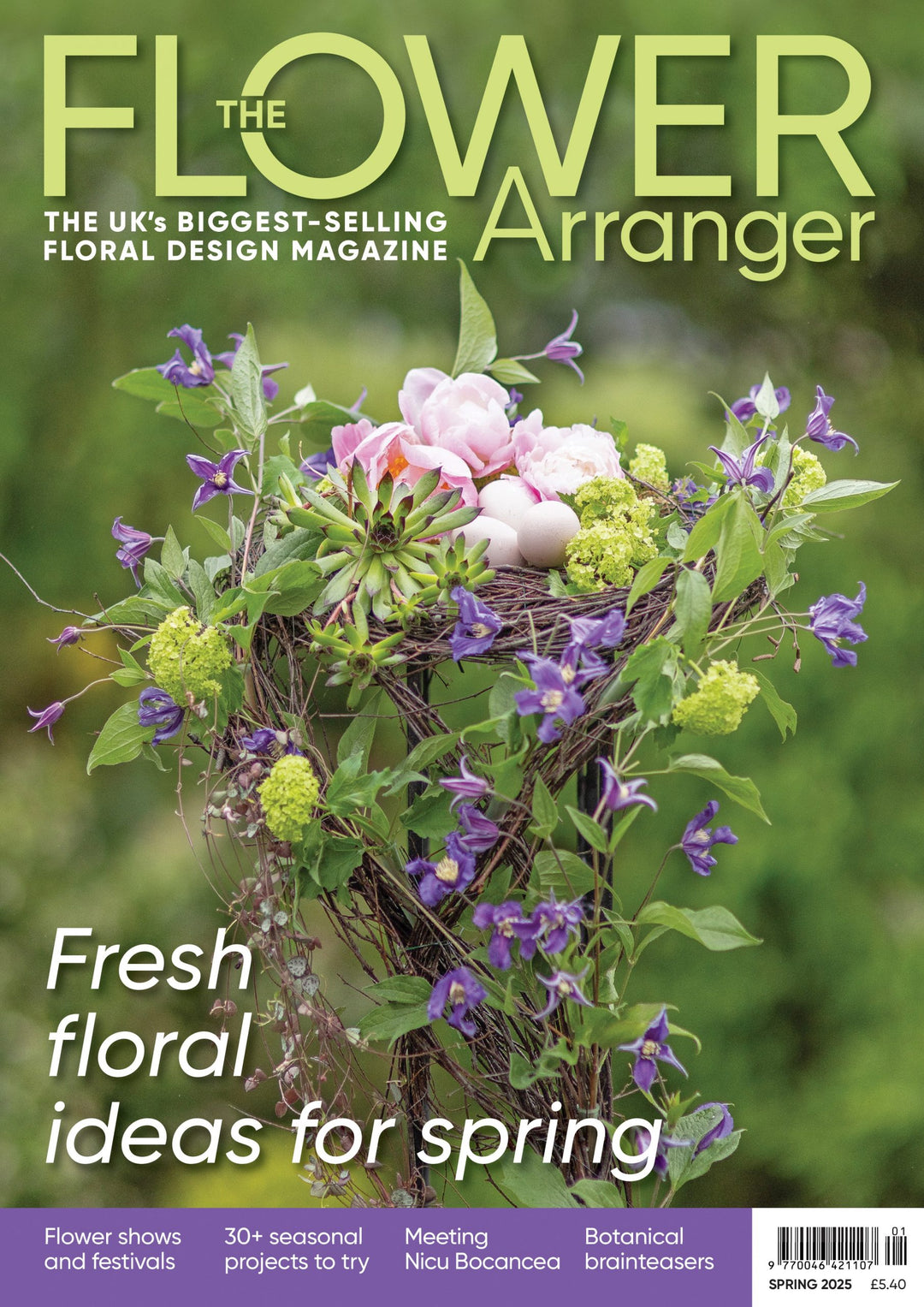 Tạp Chí The Flower Arranger Magazine #Spring 2025 - Kallos Vietnam