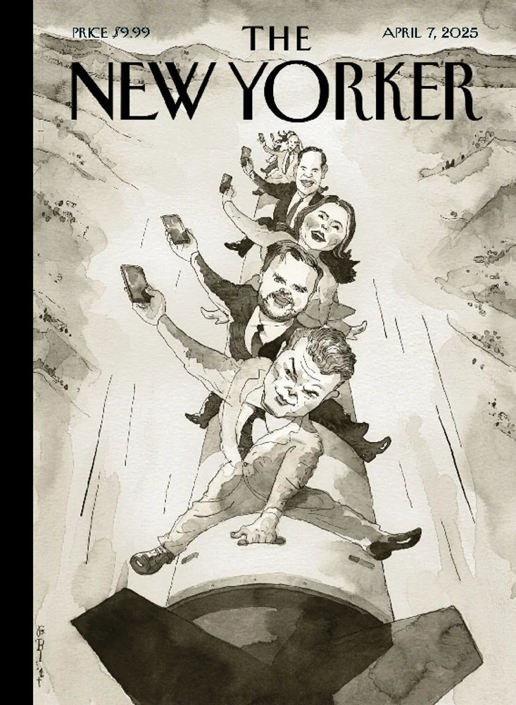 Tạp Chí The New Yorker Magazine #April 07, 2025-Kallos