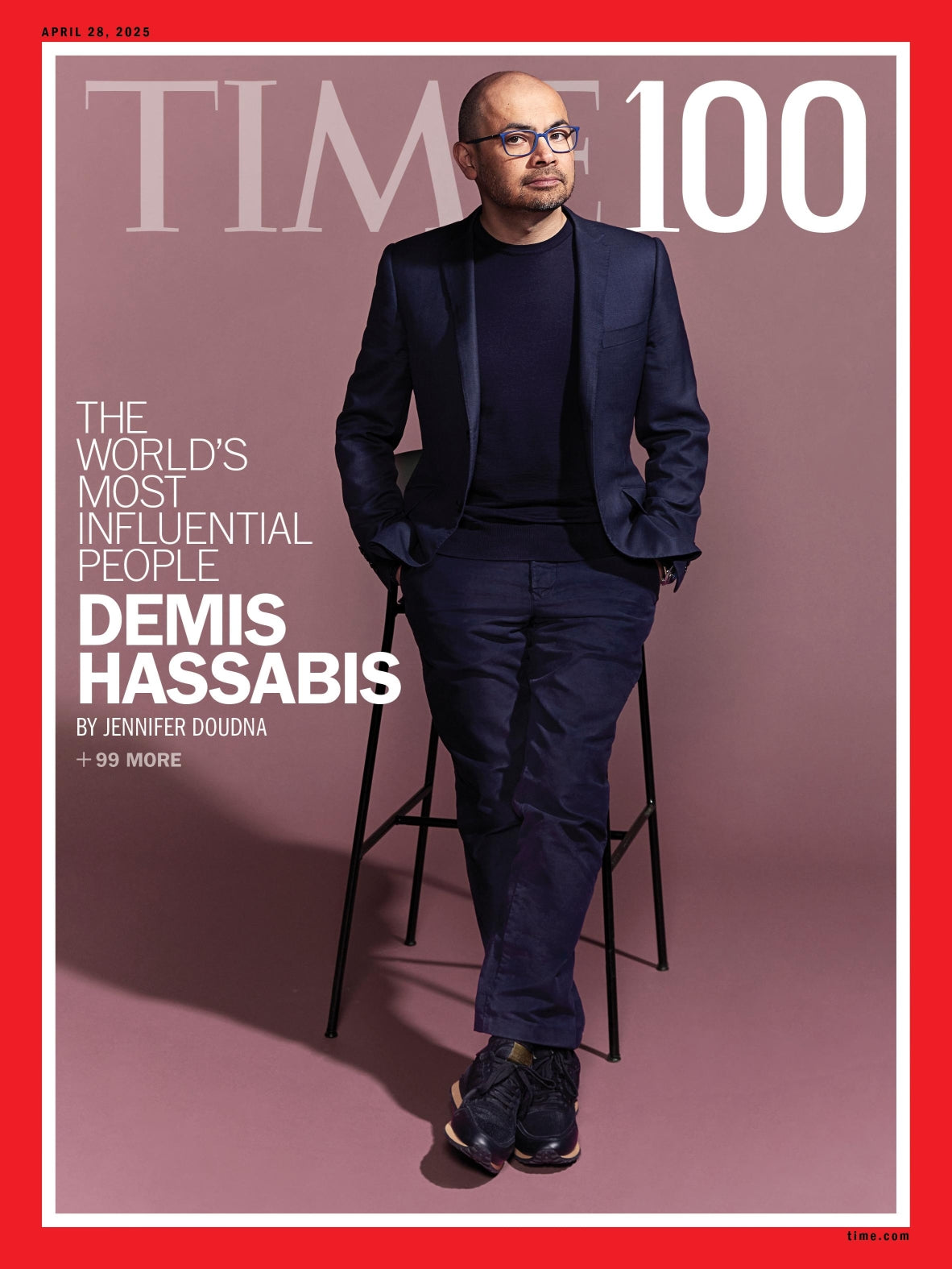 Tạp Chí TIME 100 (Asia) Magazine #April 28, 2025 - Demis Hassabis