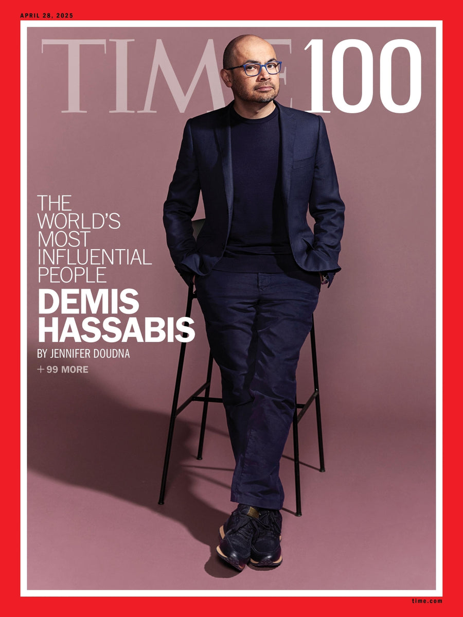 Tạp Chí TIME 100 (Asia) Magazine #April 28, 2025 - Demis Hassabis-Kallos