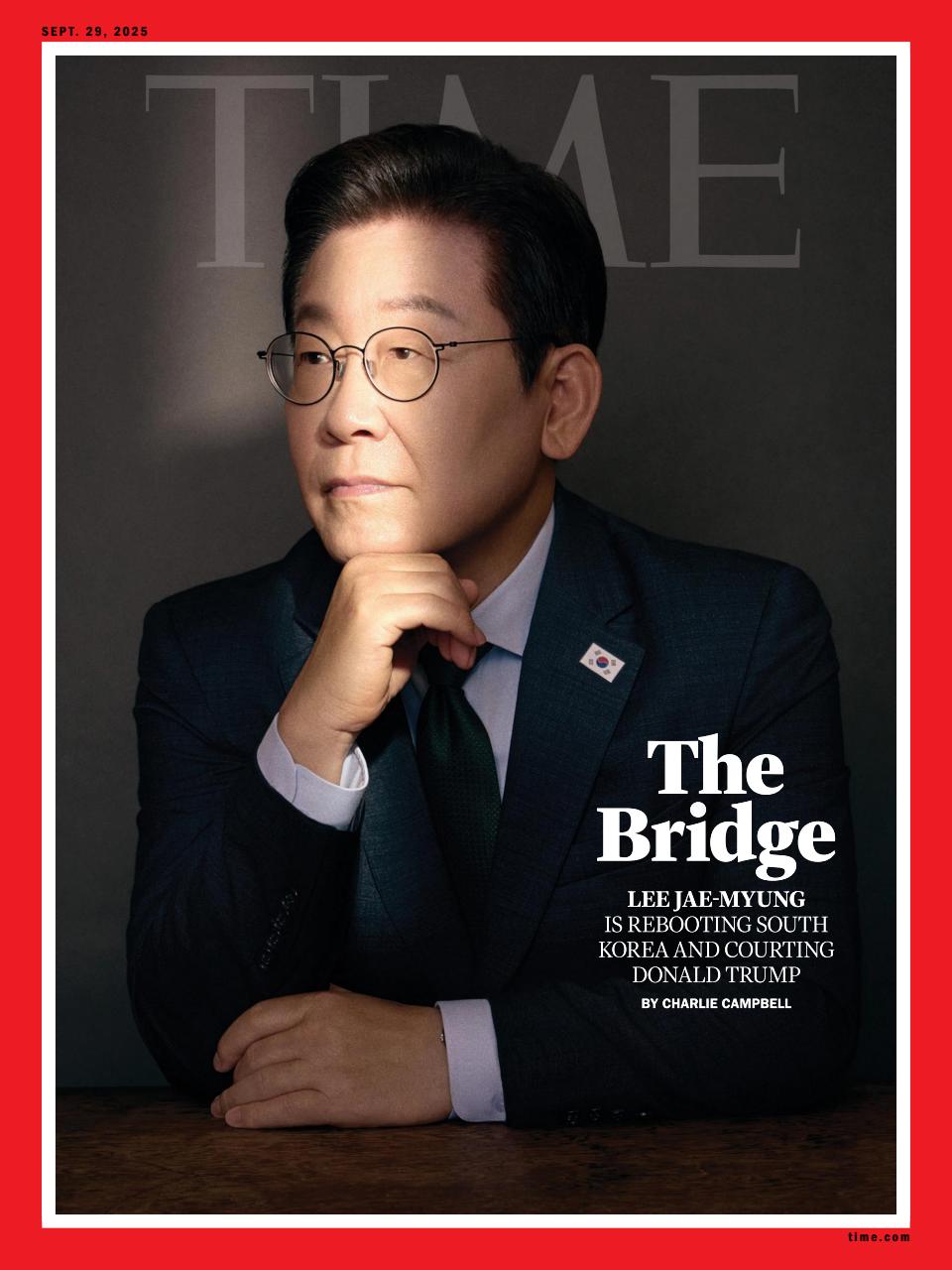 Tạp Chí TIME Magazine #September 29, 2025 - President Lee Jae-Myung-Kallos