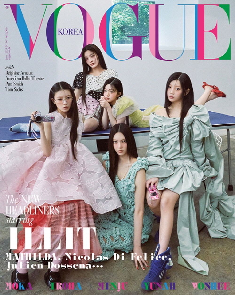 Tạp Chí VOGUE (Korea) Magazine #June 2025 - ILLIT-Kallos