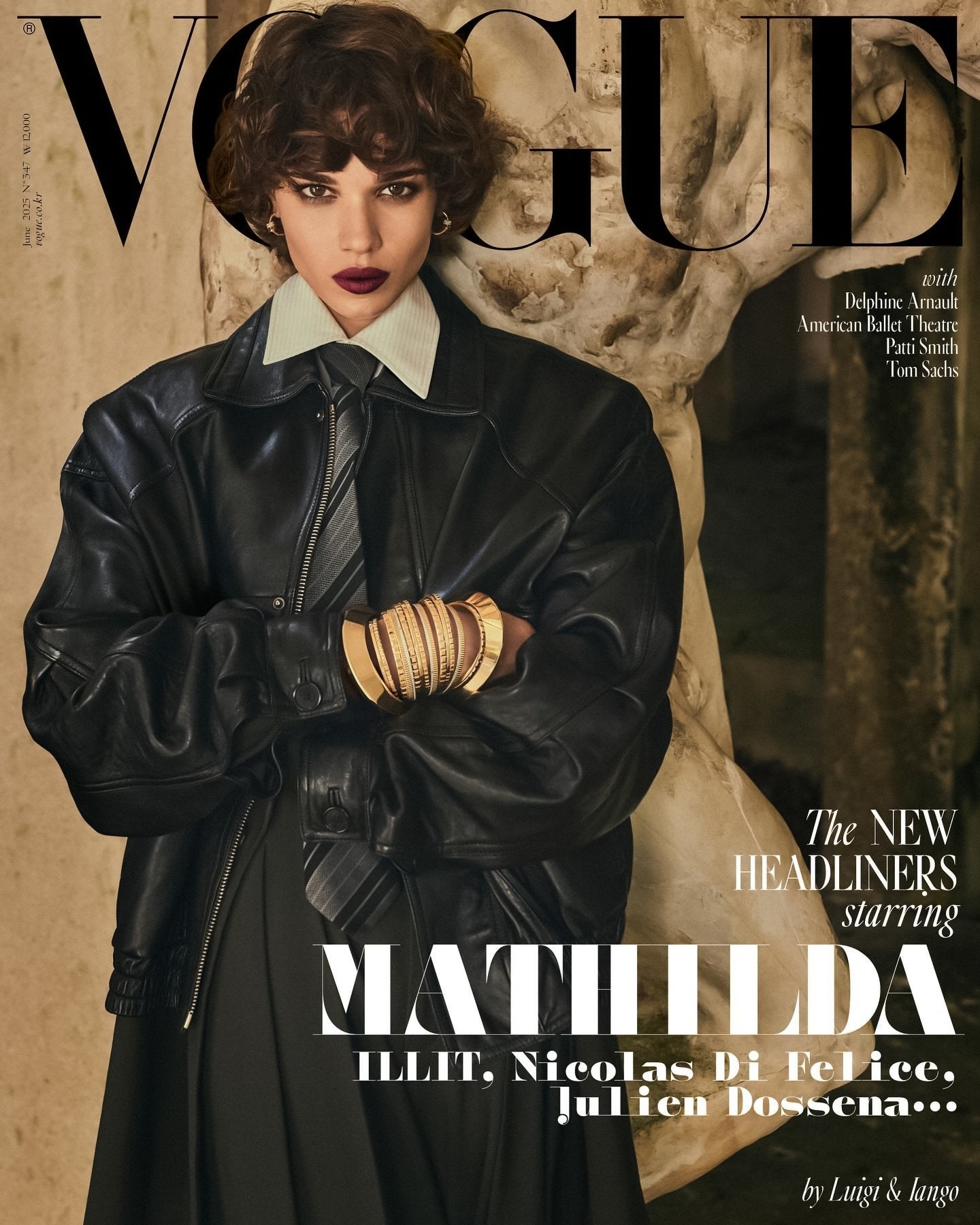 Tạp Chí VOGUE (Korea) Magazine #June 2025 - Mathilda-Kallos