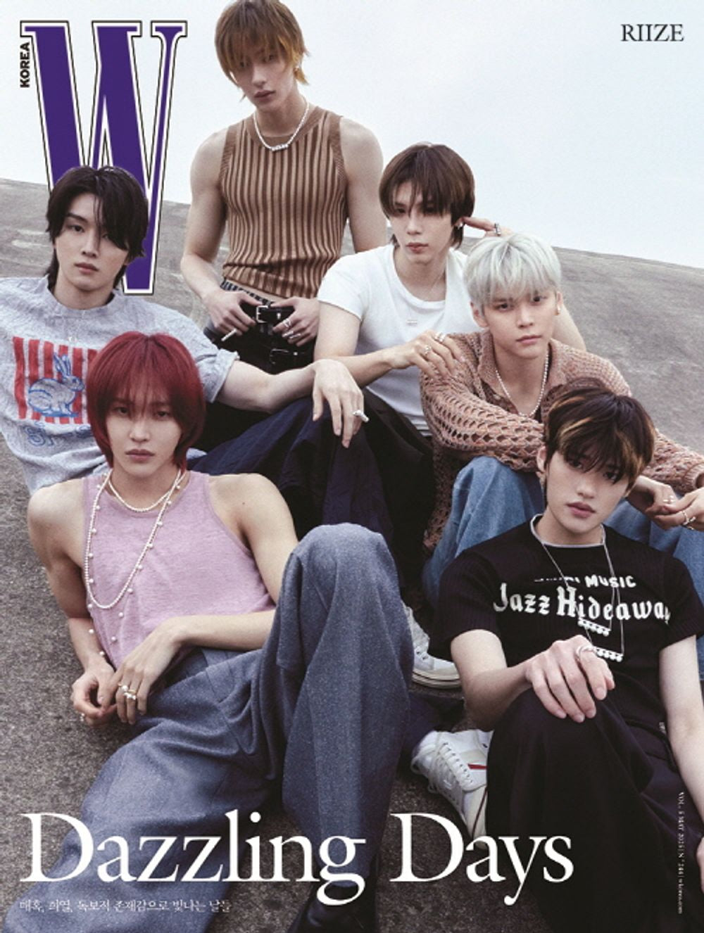 Tạp Chí W (Korea) Magazine 2025 #Volume 5 - RIIZE-Kallos