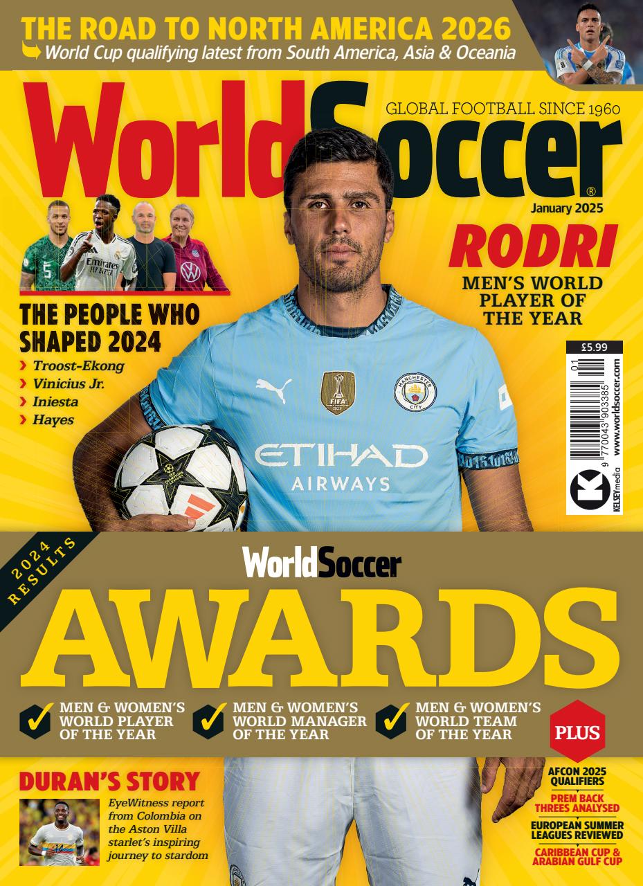 Tạp Chí World Soccer Magazine #January 2025 - Kallos Vietnam