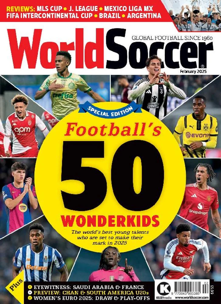 Tạp Chí World Soccer (UK) Magazine #February 2025 - Kallos Vietnam