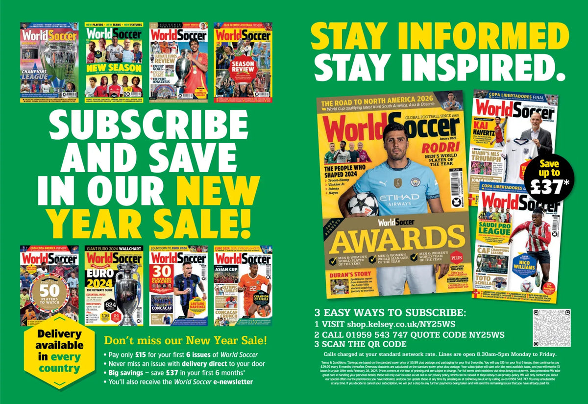 Tạp Chí World Soccer (UK) Magazine #February 2025