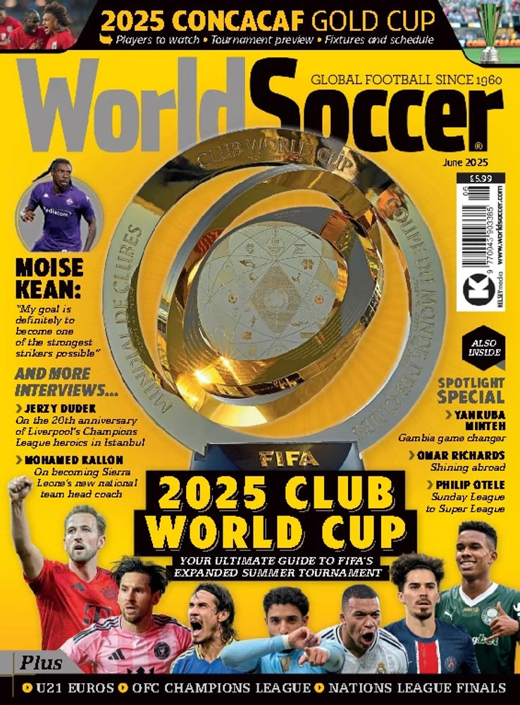 Tạp Chí World Soccer (UK) Magazine #June 2025-Kallos