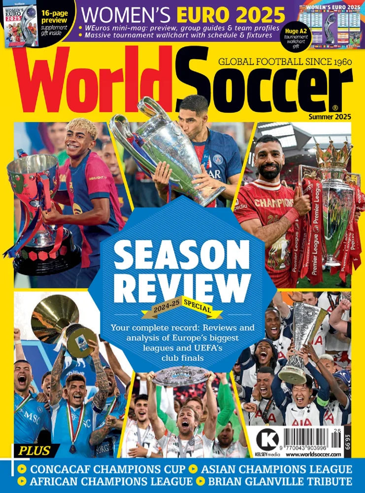 Tạp Chí World Soccer (UK) Magazine #Summer 2025-Kallos