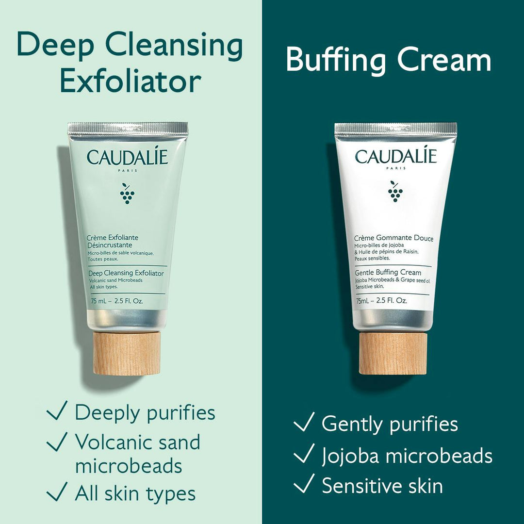 Tẩy Da Chết Caudalie Vinoclean Gentle Buffing Cream