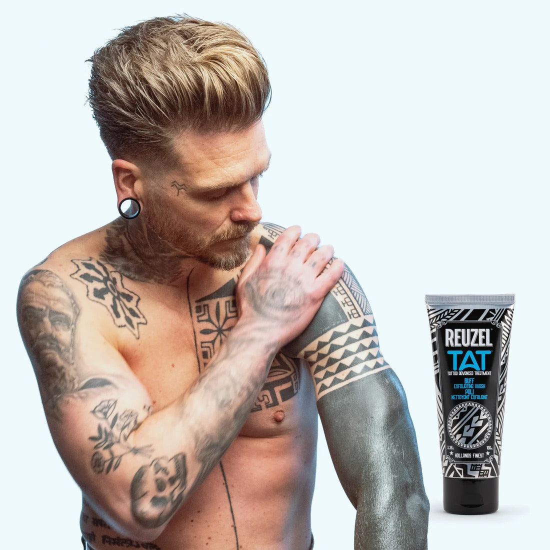 Tẩy Tế Bào Chết Hình Xăm REUZEL BUFF Tattoo Safe Exfoliator