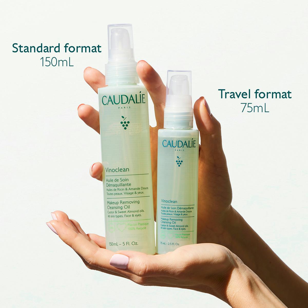 Tẩy Trang Caudalie Vinoclean Make-Up Removing Cleansing Oil #150 mL